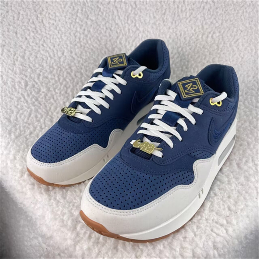 Men's Navy Running Weapon Air Max Shoes 028